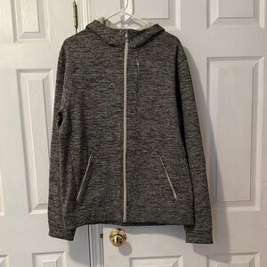 Lululemon Men's Gray Full-Zip Sweatshirt
